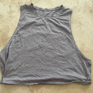 Cut Back Lululemon Muscle Crop